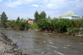 River water levels below long-term average